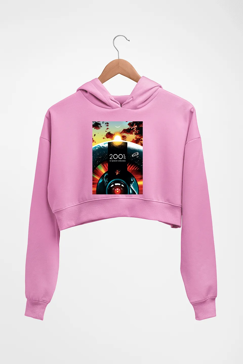2001 A Space Odyssey Crop HOODIE FOR WOMEN